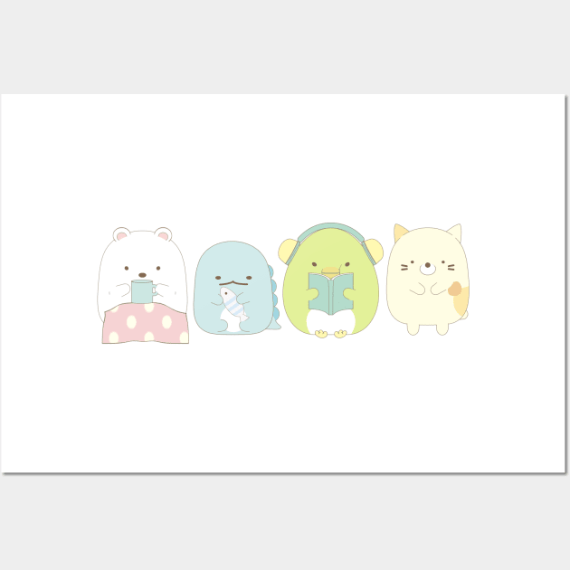 Sumikkogurashi Wall Art by miguelest@protonmail.com